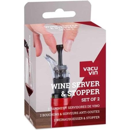 Boîte bouchons Wine server & stopper Vacuvin