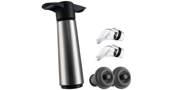 Pompe vin sous vide Wine Server Elegant - Vacuvin