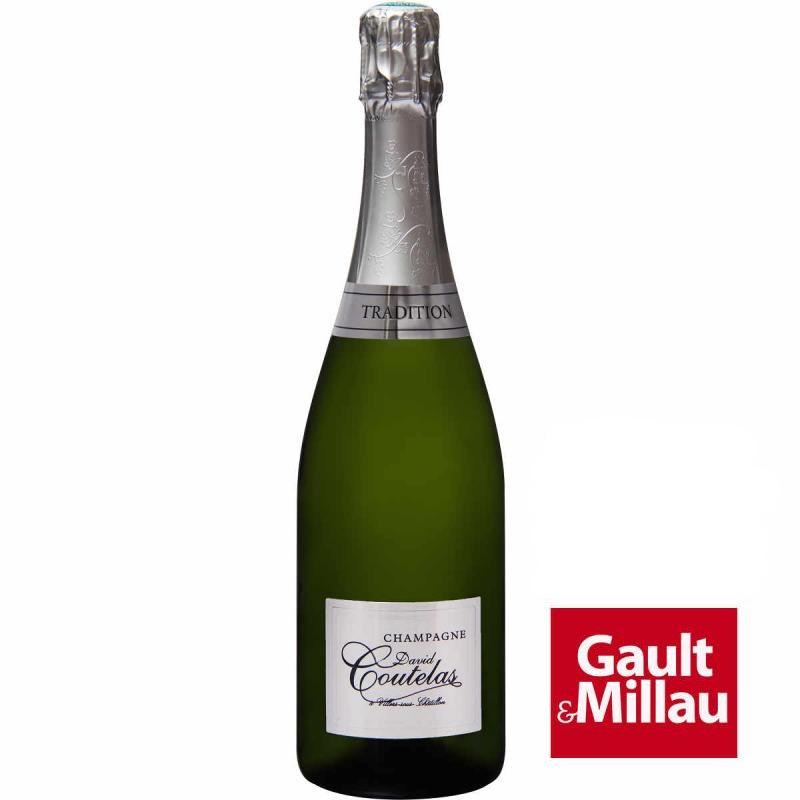 Bouteille champagne David Coutelas Brut Tradition