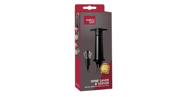 Pompe à vide et bouchons Wine Saver & Server - Vacuvin