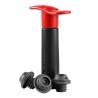 Pompe à Vin ABS Rouge + 3 bouchons - LE CREUSET SCREWPULL WA-137