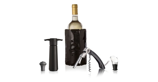 Coffret cadeau Wine Set Original Vacuvin : 5 accessoires du vin