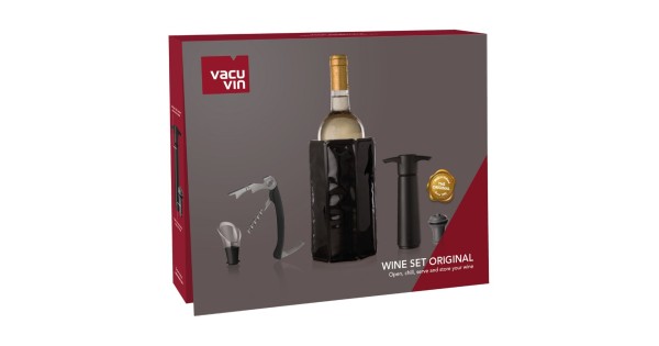 Coffret cadeau vin Wine Set Original - Vacuvin