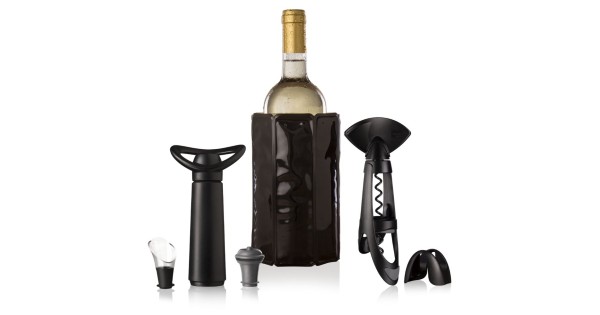 Coffret cadeau Wine Set Original Plus Vacuvin : 6 accessoires du vin