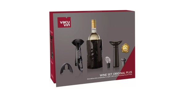 Coffret cadeau vin Wine Set Original Plus - Vacuvin