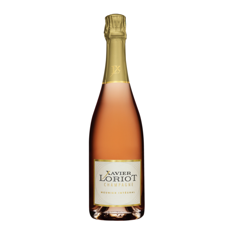 Champagne Xavier LORIOT Meunier intégral Rosé Brut