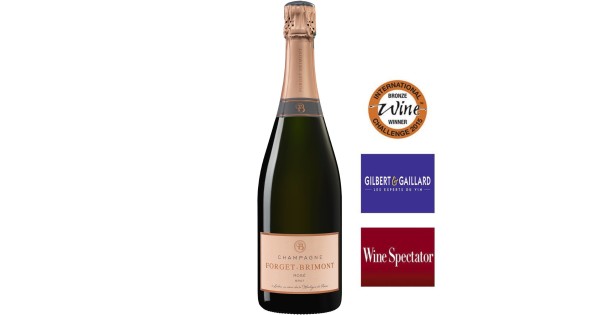 Bouteille champagne Forget-Brimont Brut Rosé Premier Cru