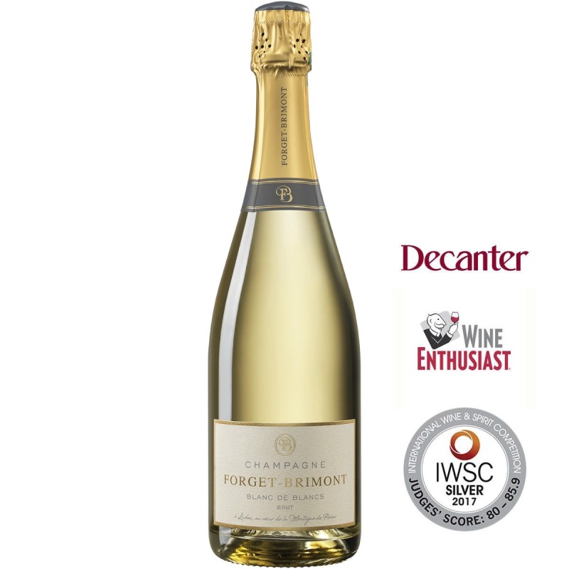 Bouteille champagne Forget-Brimont Blanc de Blancs Premier Cru