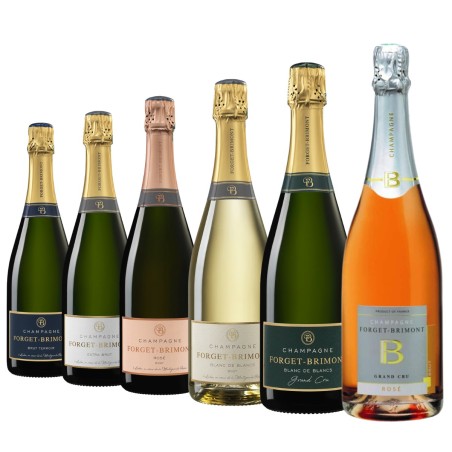Offre découverte : 6 bouteilles champagne Forget-Brimont