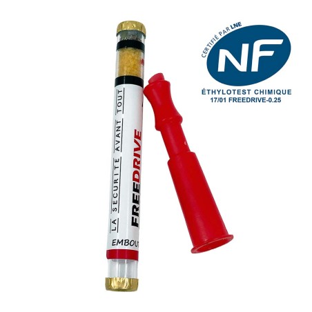 Boîte de 25 éthylotests Freedrive V2 0,2 g/l – fabrication française NF