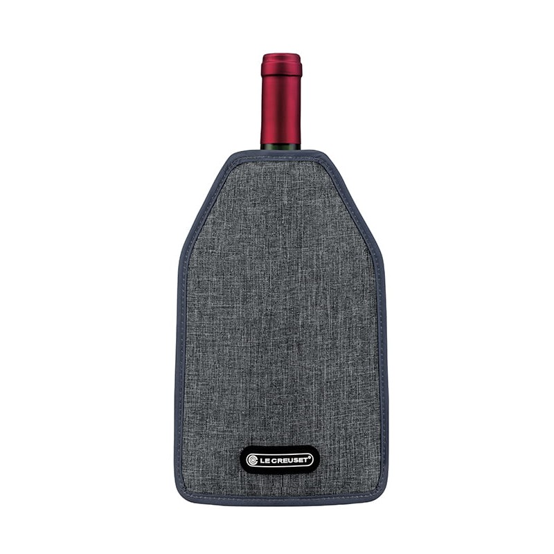 Gaine rafraîchissante gris lin WA-126 Le Creuset Screwpull pour bouteilles de vin