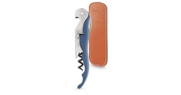 Tire-bouchon sommelier Pulltap’s Classic bleu avec étui - Pulltex