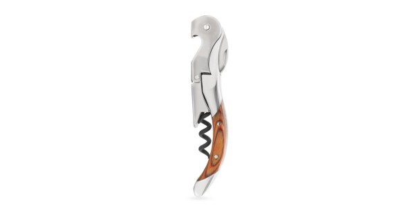 Sommelier Toledo Pulltex en bois, vue repliée
