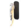 Tire-bouchon Classic Gold doré Pulltex avec son étui en cuir