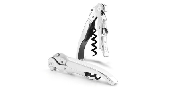 Pullparrot ClickCut chromé Pulltex en position ouverte et repliée