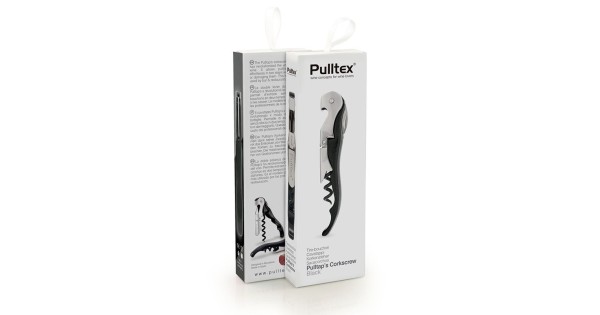 Emballage du tire-bouchon Pulltap’s Classic noir Pulltex