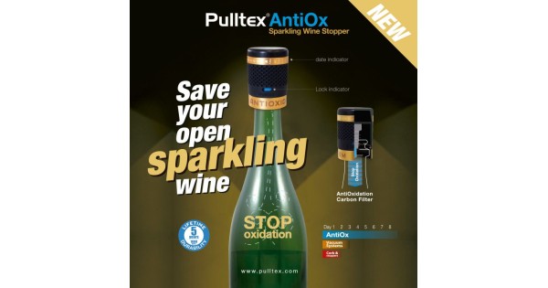 Présentation du bouchon Pulltex AntiOx pour vins effervescents