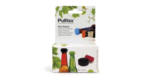 Emballage du lot de deux bouchons à bière Pulltex