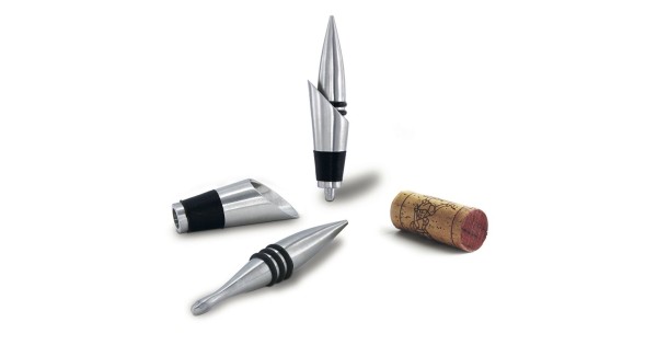 Verseur à vin Uranus Pulltex et son bouchon en inox
