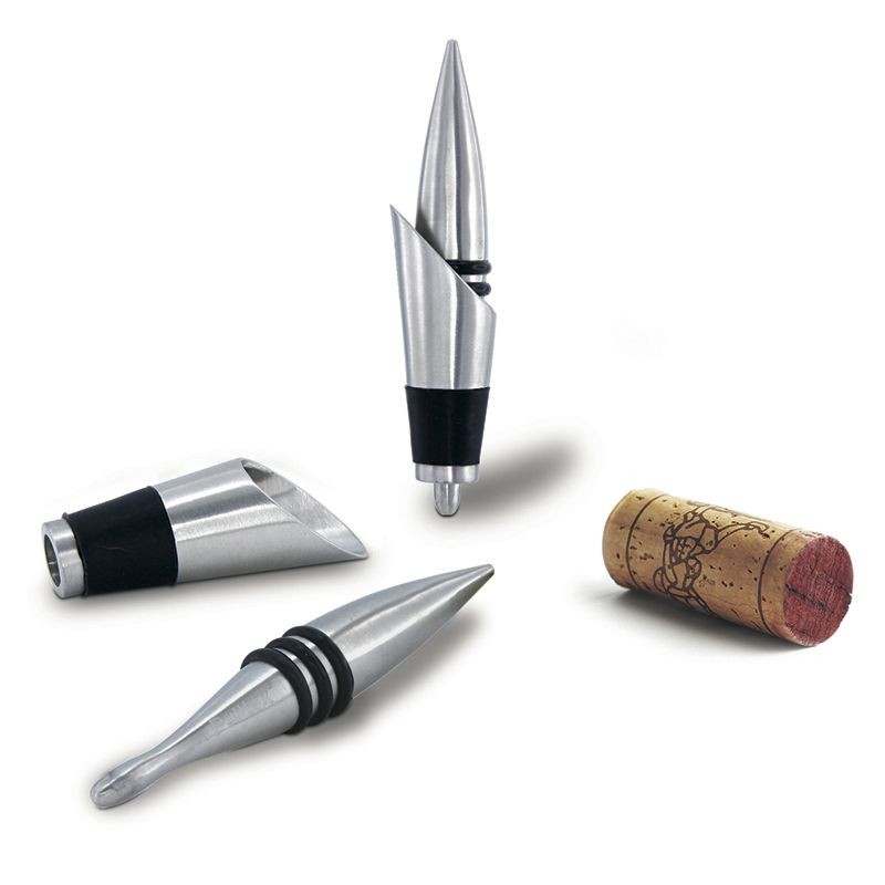 Verseur à vin Uranus Pulltex et son bouchon en inox
