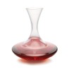Carafe à vin Apollo Pulltex en verre avec base évasée contenant du vin rouge