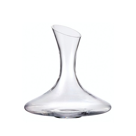 Carafe à vin Salomé Bohemia Royal Crystal à base évasée et col incliné