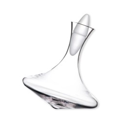 Carafe Sélection Deru inclinée avec bouchon en verre dépoli