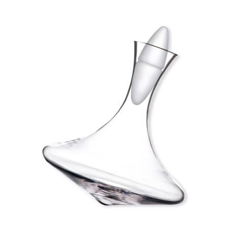 Carafe Sélection Deru inclinée avec bouchon en verre dépoli