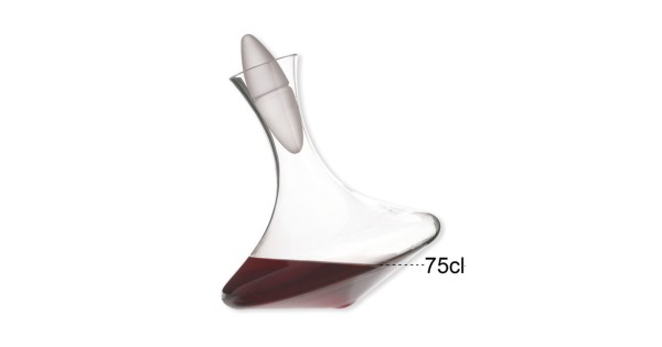 Carafe Sélection Deru contenant 75 cl de vin rouge
