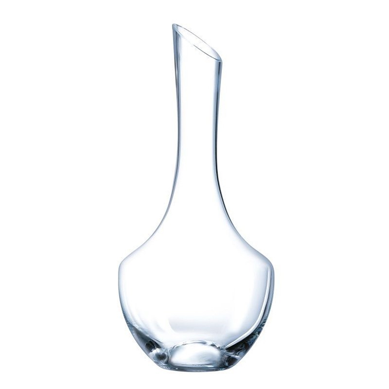 Carafe Open Up Chef et Sommelier vide avec long col et bec en biais