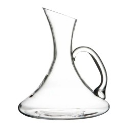 Carafe Sarah Bohemia Royal Crystal avec anse en verre et bec évasé