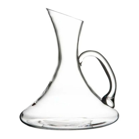 Carafe Sarah Bohemia Royal Crystal avec anse en verre et bec évasé