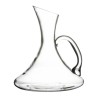 Carafe Sarah Bohemia Royal Crystal avec anse en verre et bec évasé
