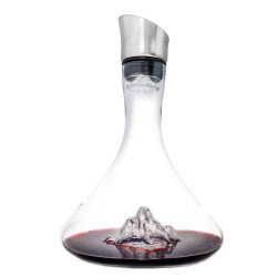 Carafe Montagne Vin Bouquet avec bouchon verseur aérateur