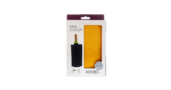 Emballage de la gaine rafraîchissante jaune Koala