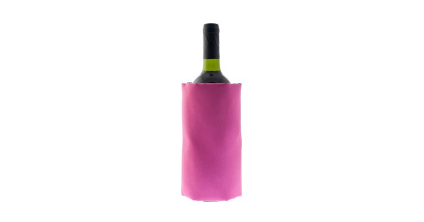 Gaine rose Koala pour garder une bouteille au frais