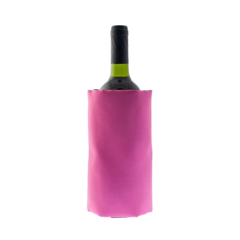 Gaine rose Koala pour garder une bouteille au frais