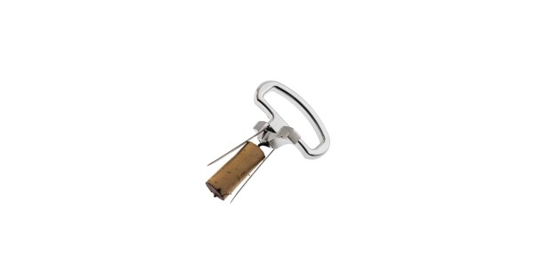 Bouchon extrait et maintenu par le tire-bouchon Spiravin