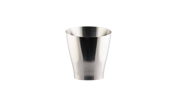 Seau à vin Alloy Koala argent brossé, vue du seau vide