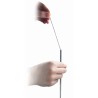 Nettoyage d’une paille inox Vin Bouquet à l’aide du goupillon
