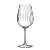 Verre à vin Sarah Optic Waterfall 52 cl Bohemia Royal Crystal au relief ondulé