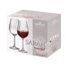 Boîte cadeau de 6 verres à vin Sarah Optic Waterfall 52 cl