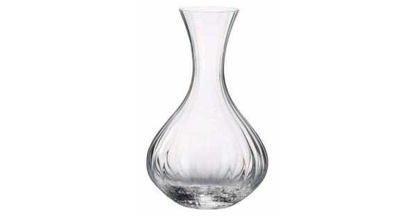 Carafe à vin Sarah Optic Waterfall 1,5 L Bohemia Royal Crystal, vue de face