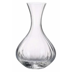 Carafe à vin Sarah Optic Waterfall 1,5 L Bohemia Royal Crystal, vue de face