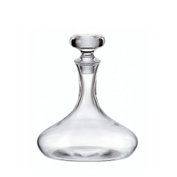Carafe à vin ronde 1 L en cristal Bohemia Royal Crystal avec bouchon en verre