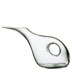 Carafe à vin Duck 1,25 L Bohemia Royal Crystal, forme allongée avec poignée intégrée