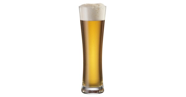 Verre Blanc Beercraft 50 cl servi avec de la bière