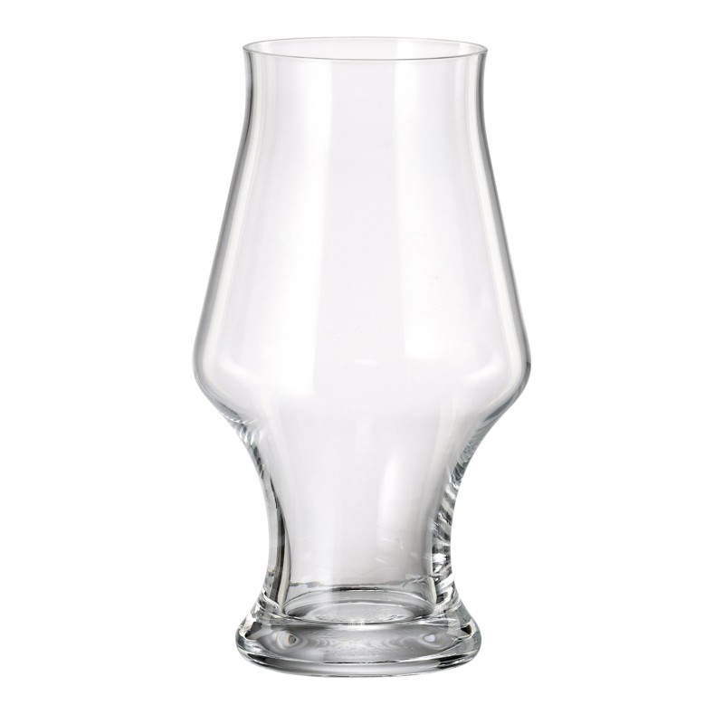 Verre à bière Baron 50 cl Bohemia Royal Crystal sur pied court