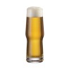 Verre Actuel 30 cl rempli de bière blonde avec son col de mousse