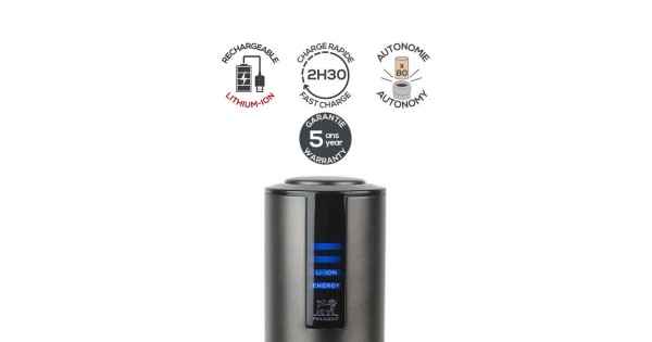 Indicateur de charge et caractéristiques de l’Elis Touch Carbone
